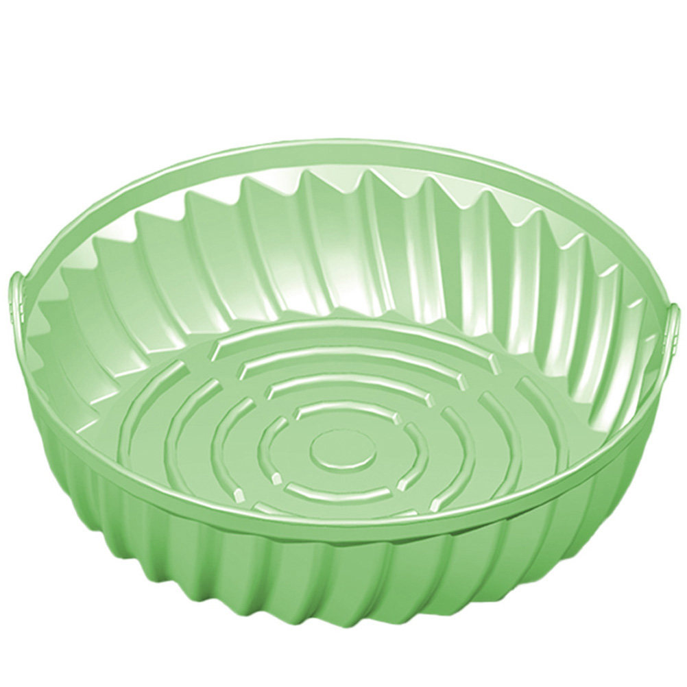 صينية خبز دائرية من السيليكون  - مراجعة Air Fryer Silicone Pot Liner وسعره