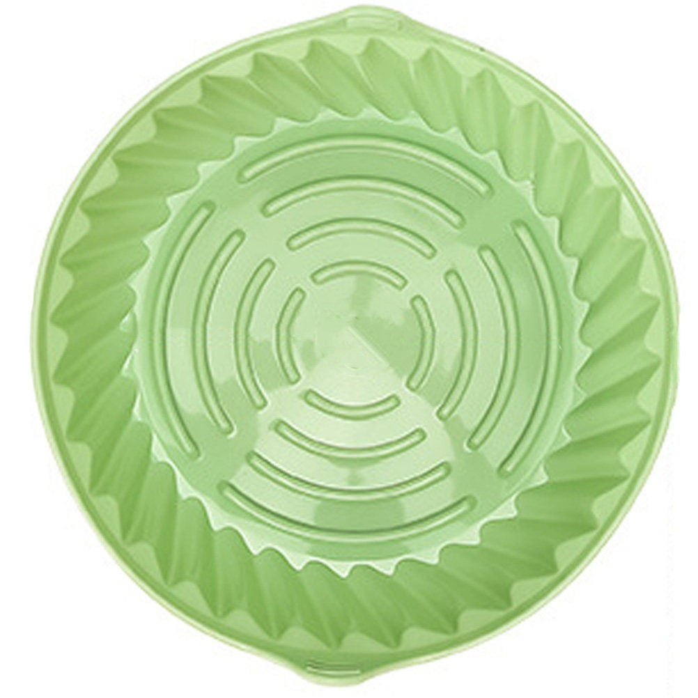 صينية خبز دائرية من السيليكون  - مراجعة Air Fryer Silicone Pot Liner وسعره