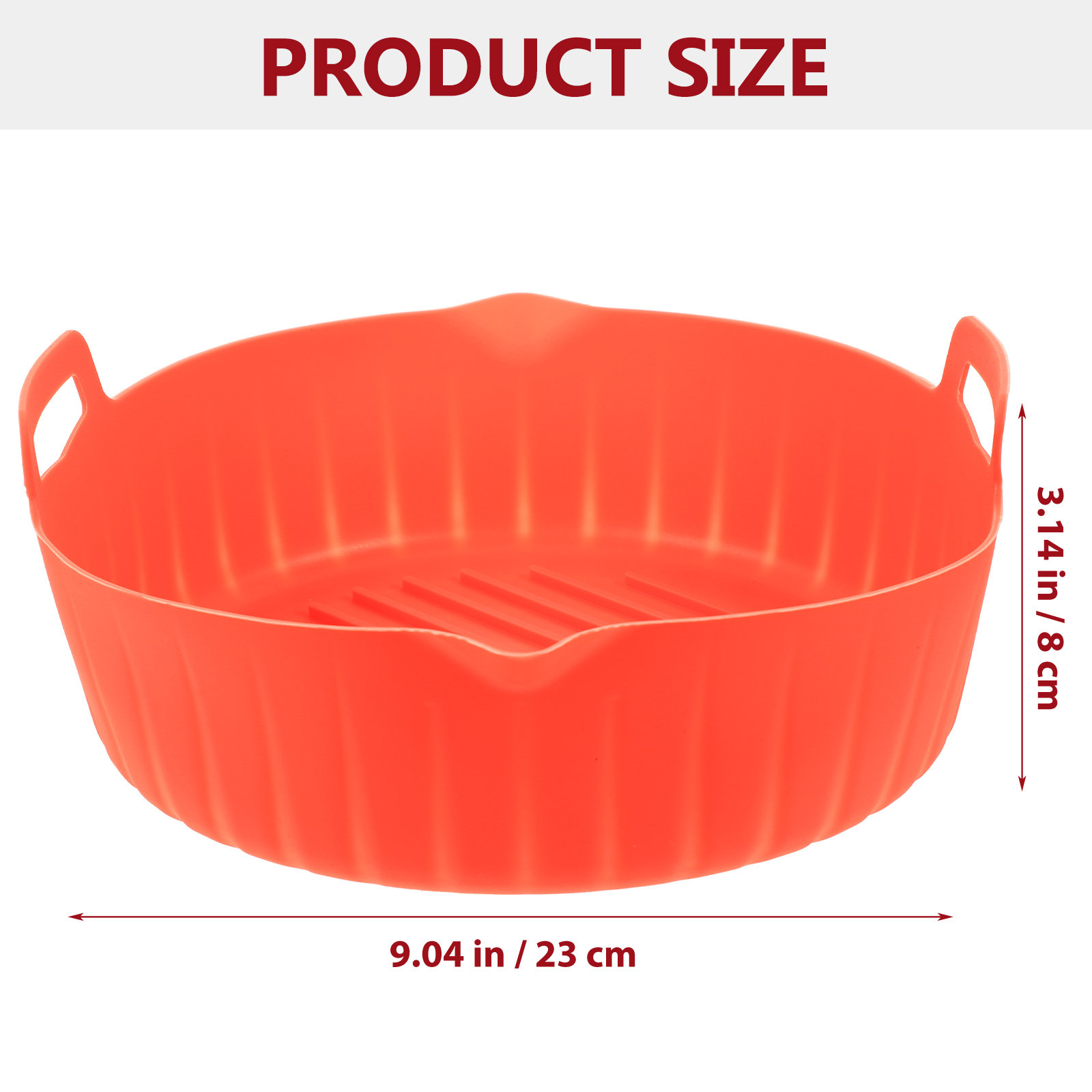وعاء سيليكون دائري غير لاصق وق - مراجعة Air Fryer Silicone Pot Liner وسعره